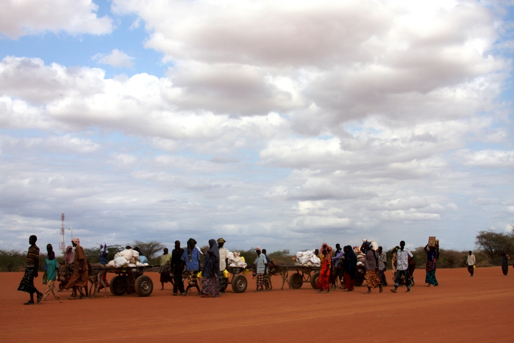 Rifugiati in cammino - Refugees walking