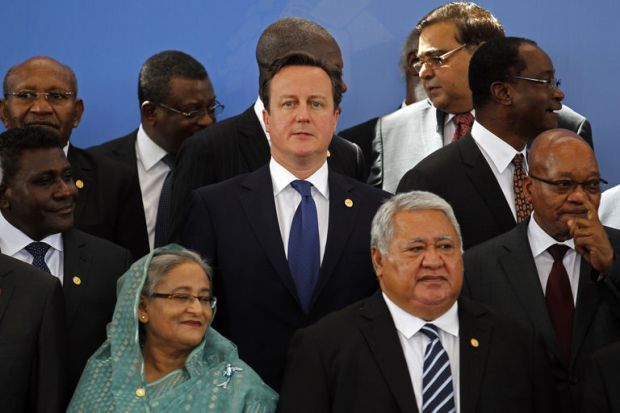 Foto con i presidenti africani